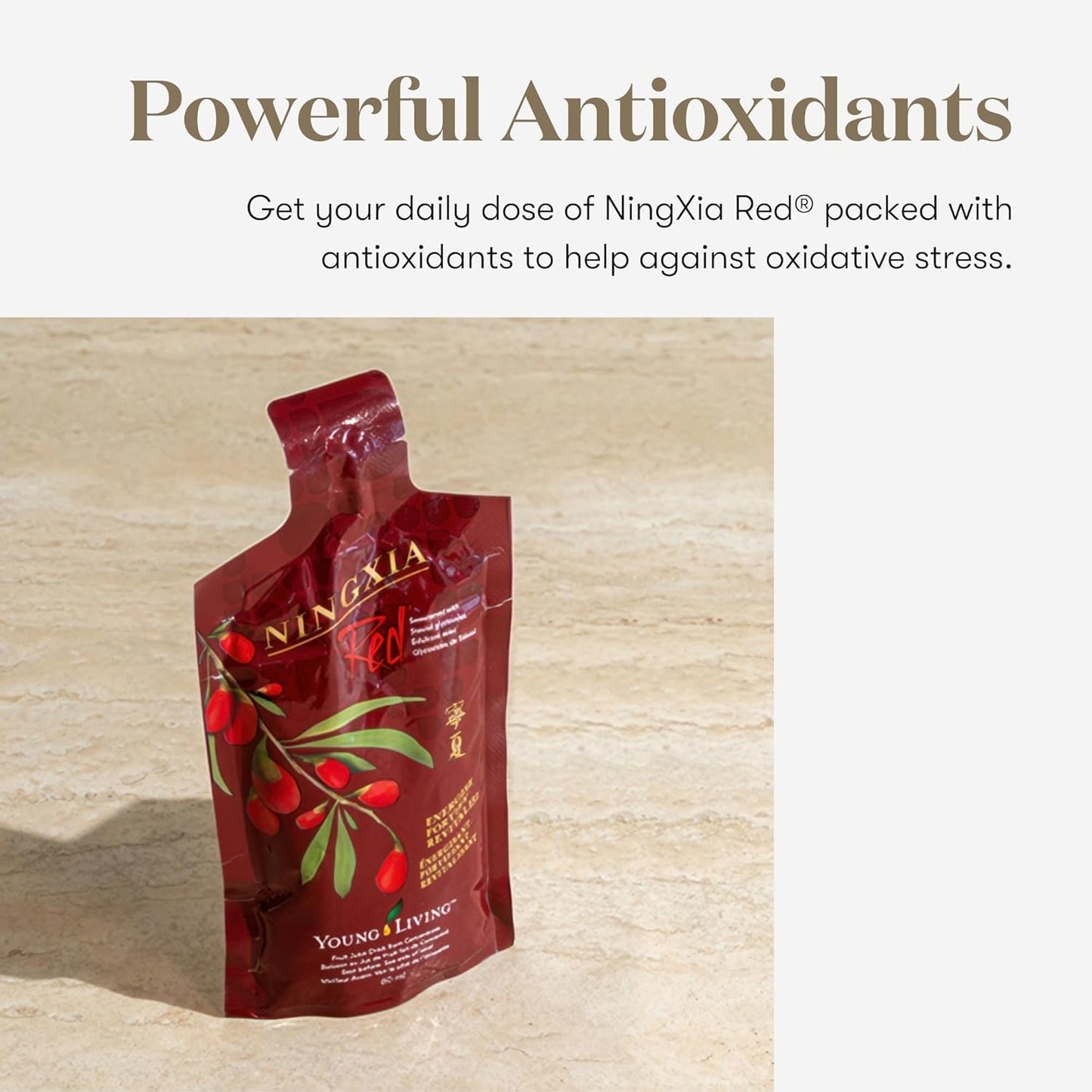 Young Living Ningxia Red Supplement – Fortify & Revitalize, 30 Pack, 2 oz Each