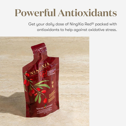 Young Living Ningxia Red Supplement – Fortify & Revitalize, 30 Pack, 2 oz Each