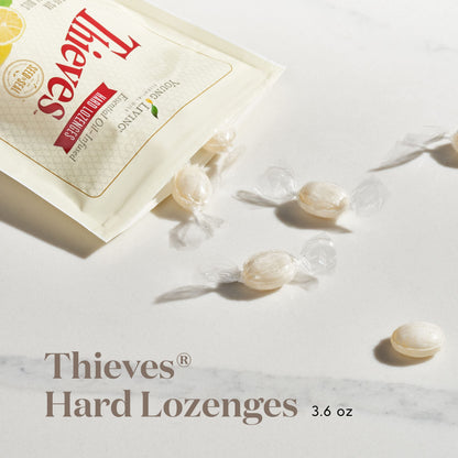 Young Living Thieves Hard Lozenges – 3-Pack, 30 Count, Sugar-Free