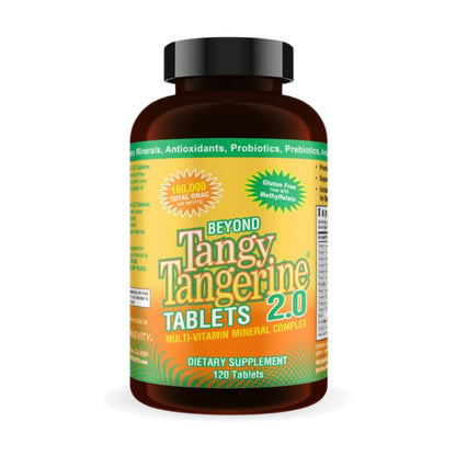 Youngevity Beyond Tangy Tangerine 2.0 – Multi-Vitamin & Mineral Complex | 160,000 ORAC | 120 Tablets