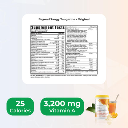 Youngevity Beyond Tangy Tangerine 2.5 Tropical Tangerine – Ultimate Multi-Vitamin & Mineral Complex | 8,000 ORAC