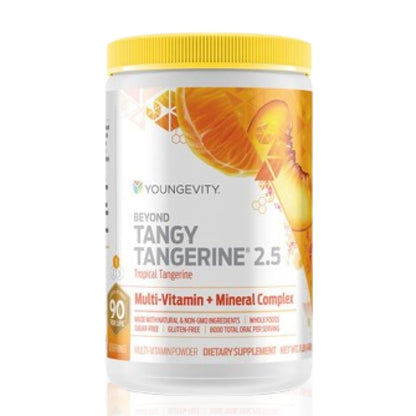 Youngevity Beyond Tangy Tangerine 2.5 Tropical Tangerine – Ultimate Multi-Vitamin & Mineral Complex | 8,000 ORAC