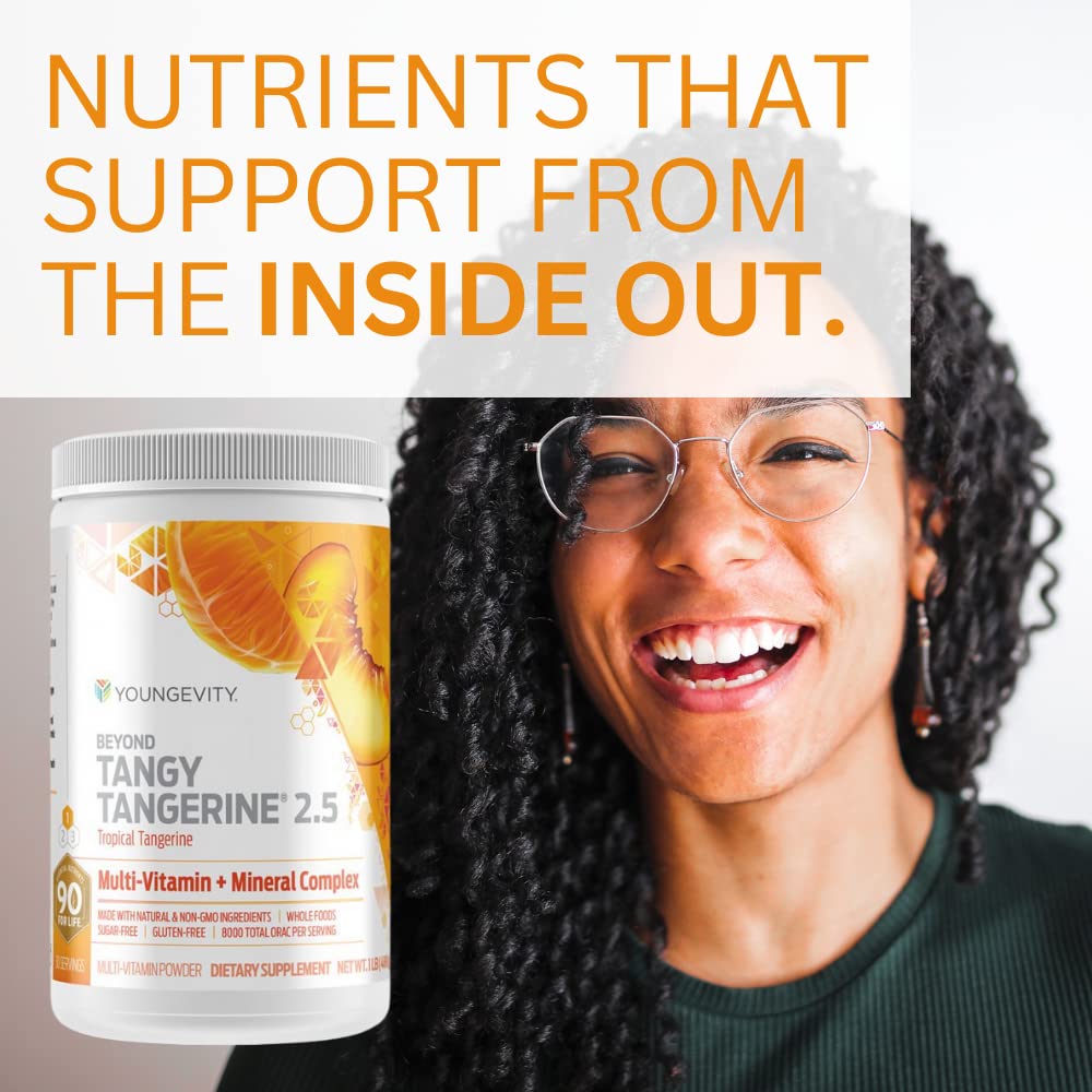 Youngevity Beyond Tangy Tangerine 2.5 Tropical Tangerine – Ultimate Multi-Vitamin & Mineral Complex (8,000 ORAC)