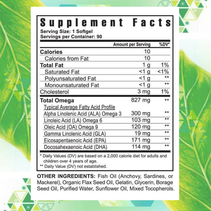 Youngevity EFA Plus 90-4 Pack – Essential Fatty Acids Daily Formula