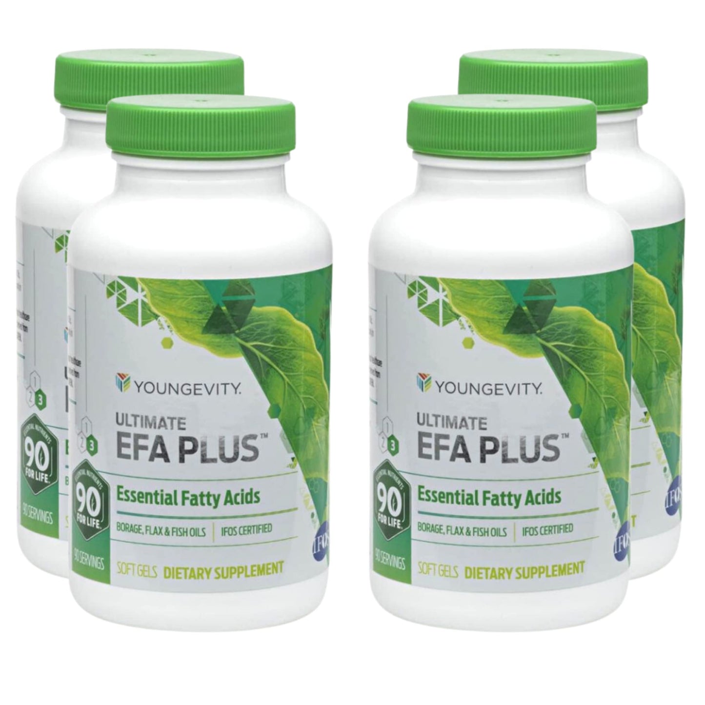 Youngevity EFA Plus 90-4 Pack – Essential Fatty Acids Daily Formula