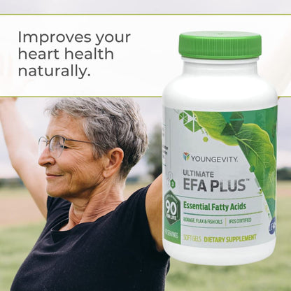 Youngevity EFA Plus 90-4 Pack – Essential Fatty Acids Daily Formula