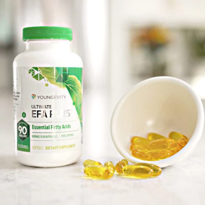 Youngevity EFA Plus 90-4 Pack – Essential Fatty Acids Daily Formula