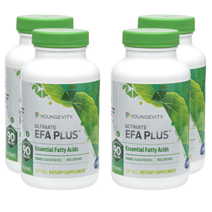 Youngevity EFA Plus 90-4 Pack – Essential Fatty Acids Daily Formula