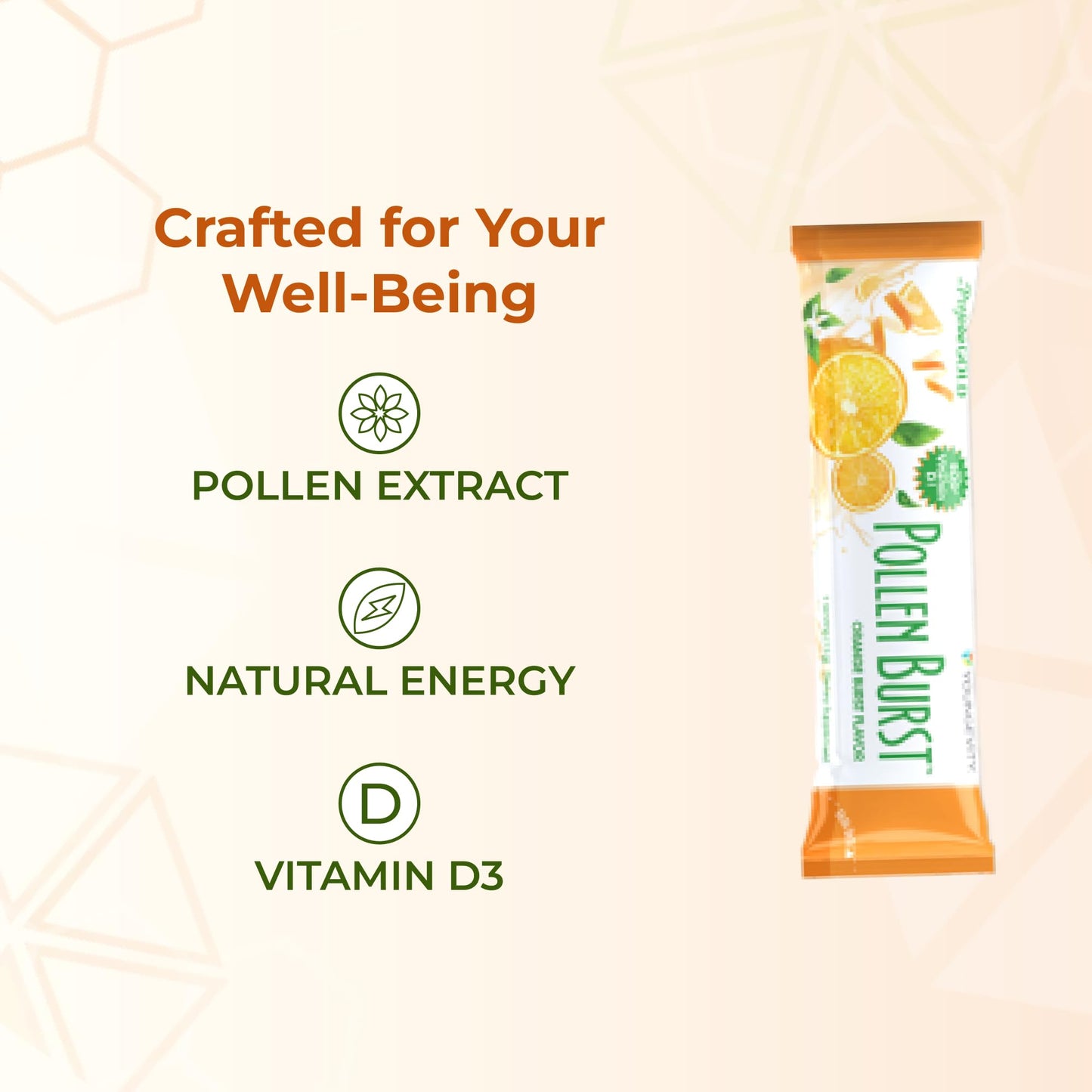 Youngevity ProJoba Pollen Burst™ – Clean Natural Energy, Brain Boost & Focus (30 Sticks)