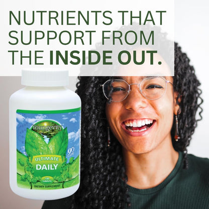 Youngevity Ultimate Daily Mega Multivitamin – 180 Tablets, High Absorption