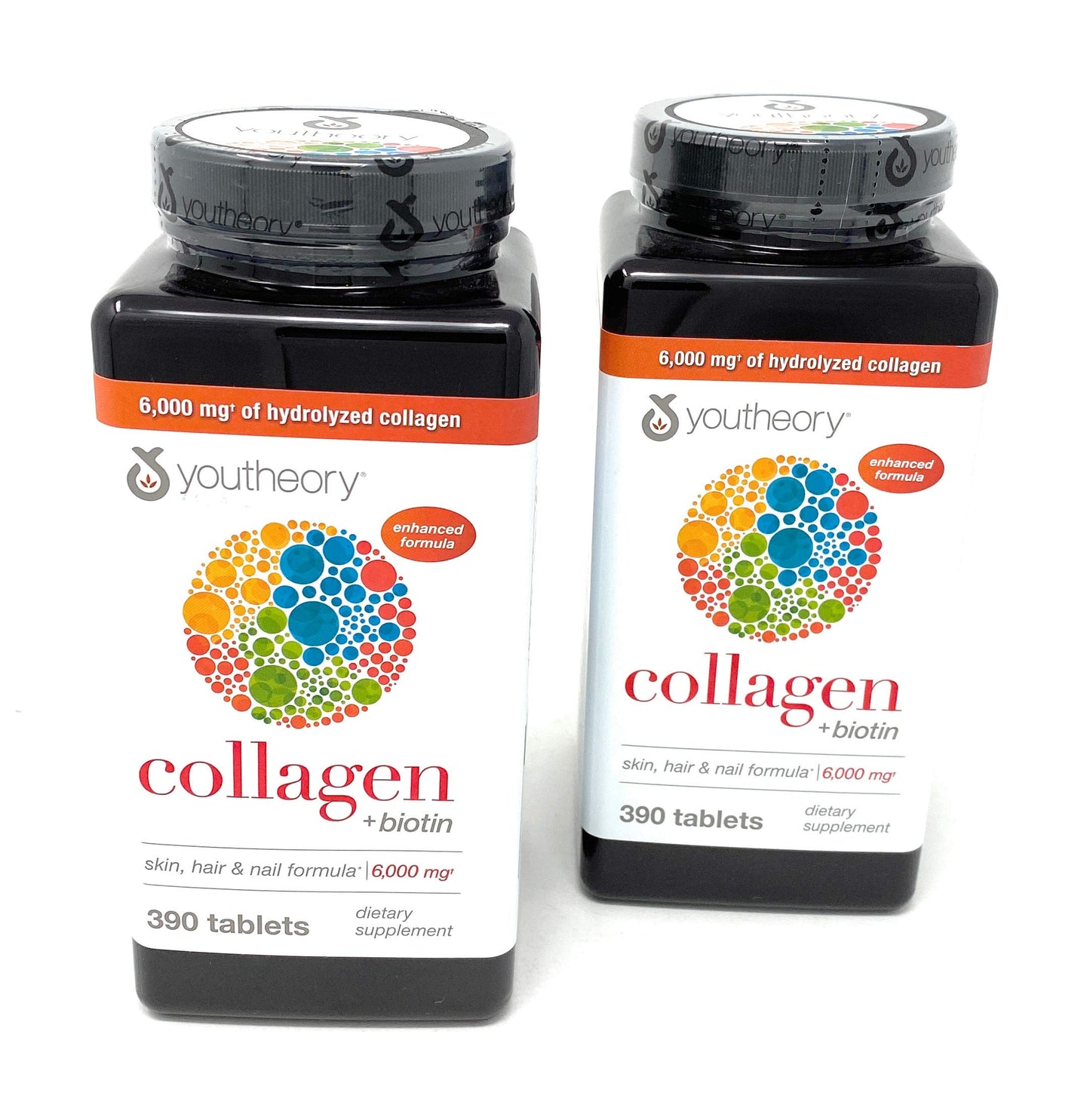 Youtheory Collagen Advanced Formula Tablets – 780 Count (2-Pack) with Vitamin C & Biotin