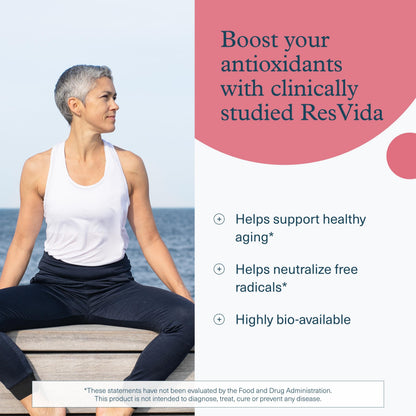 Youtheory Resveratrol Advanced Antioxidant Formula | ResVida 100 mg | 160 Tablets