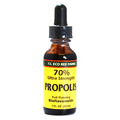 YS BEE FARMS Organic 70% Ultra Strength Propolis - 1 OZ