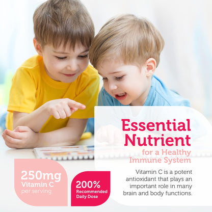 Zahler Junior C Advanced Chewable Vitamin C for Kids - 90 Count