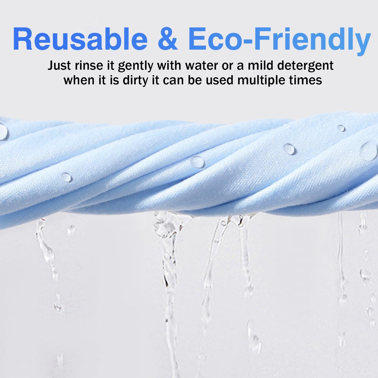 Zeefpod 60-Pack Microfiber Cleaning Cloths – Glasses & Screens, 6x7 in (Black, Grey, Light Blue)