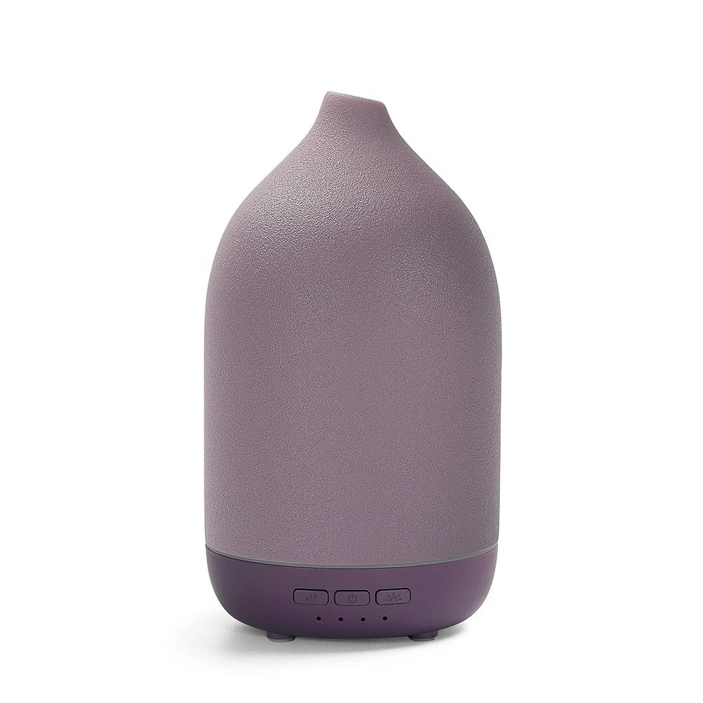 ZEIGGA LAB Essential Oil Diffuser - 100ml Ceramic, 5 Timers, Auto-Off, Large Room