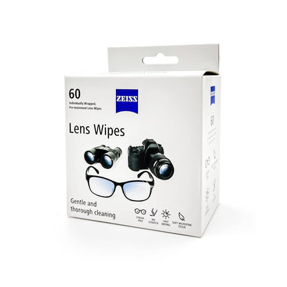 ZEISS Lens Cleaning Wipes (120-Pack) – Safe, Streak-Free Cleaning