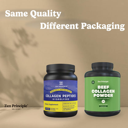 Zen Principle Grass-Fed Collagen Peptides 5 lb – Anti-Aging Protein Powder