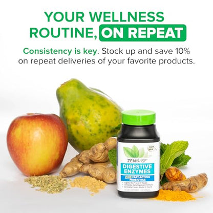 Zenwise Health Digestive Enzymes for Gut Health & Bloating Relief