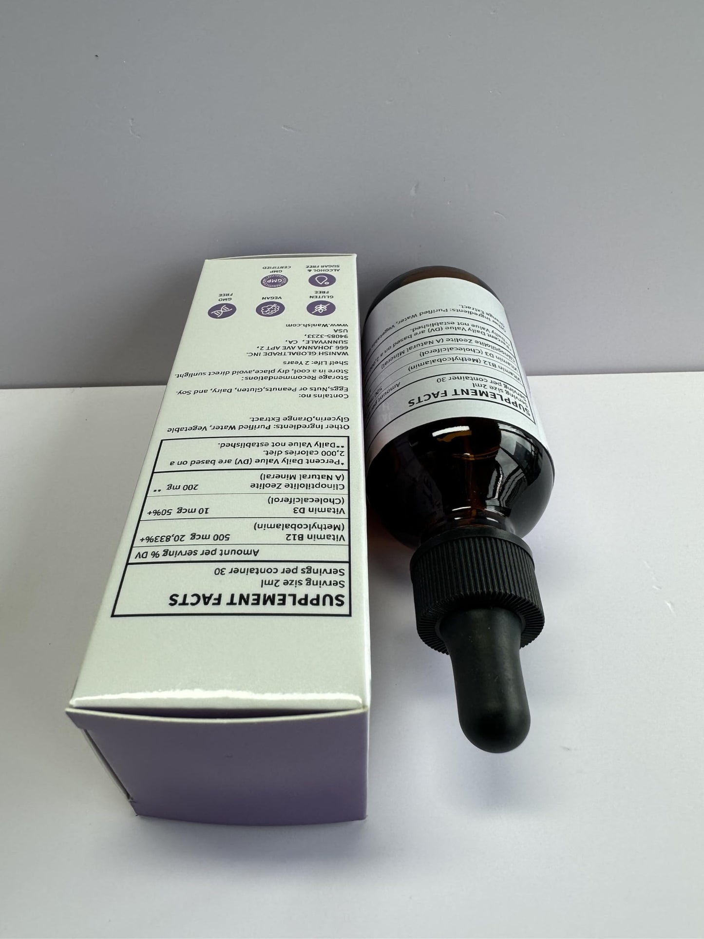 Zeolite Drops for Women – 99% Pure Volcanic Ash, Vegan & Non-GMO