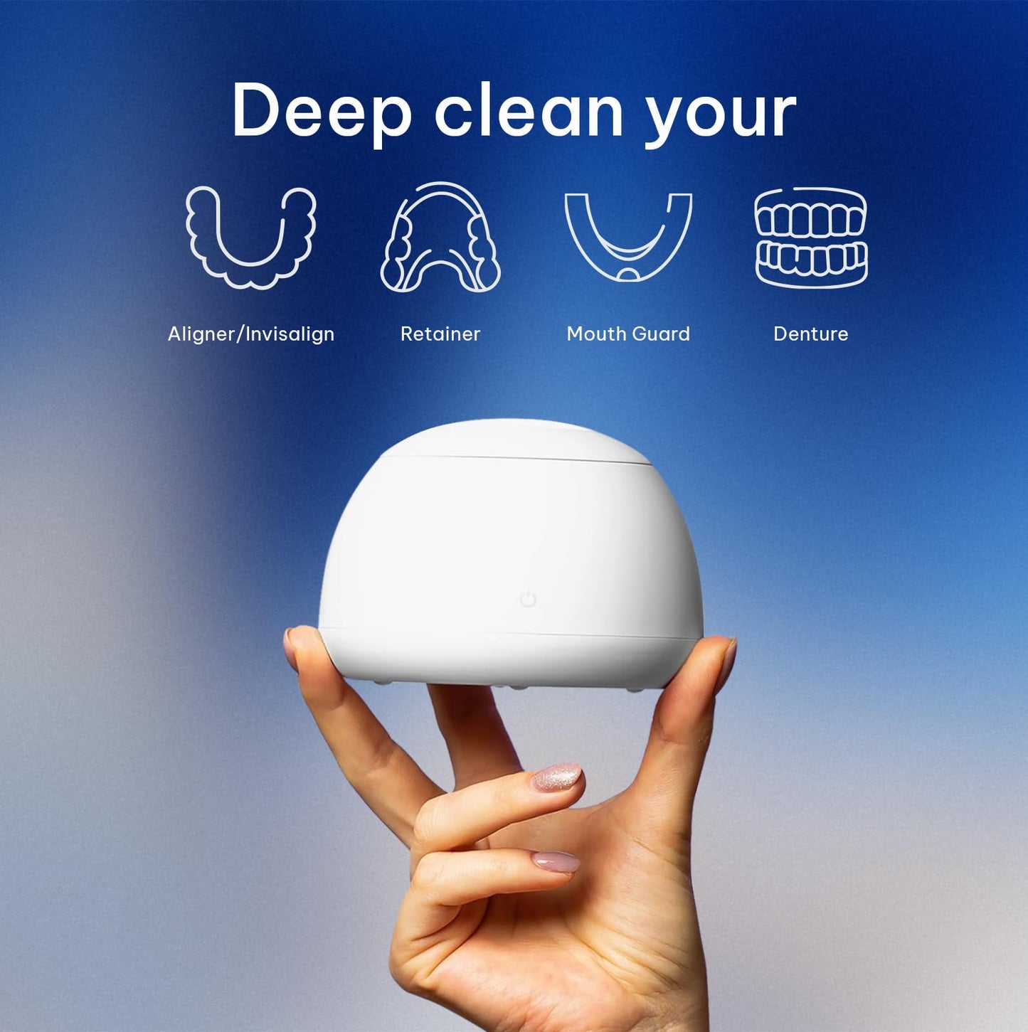 Zima Dental Pod | Ultrasonic Retainer Cleaner - Original Cleaner Machine