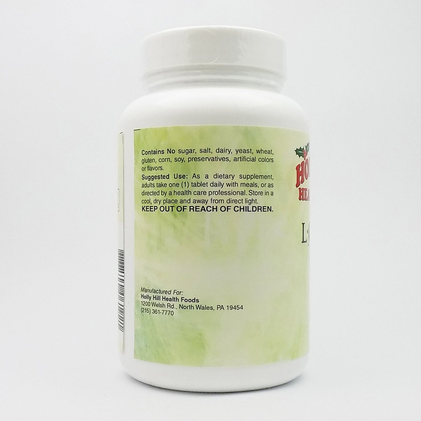 Holly Hill Health Foods, Zinc 20 MG, 250 Tablets | L-OptiZinc