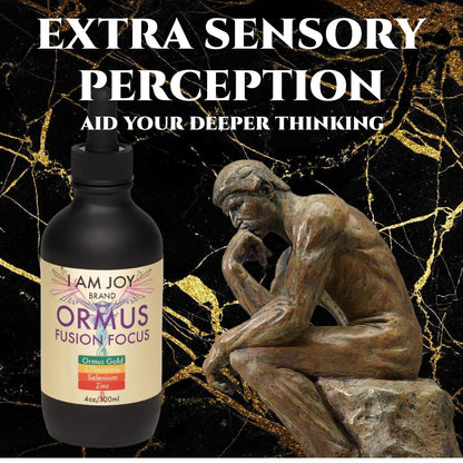 I Am Joy Co. Ormus Monoatomic Gold Fusion Focus 4oz – Pineal Detox, Lucid Dreaming