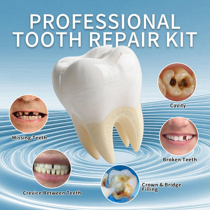 Zinc Oxide Eugenol Cement Dental Care Kit – Temporary Tooth Repair & DIY