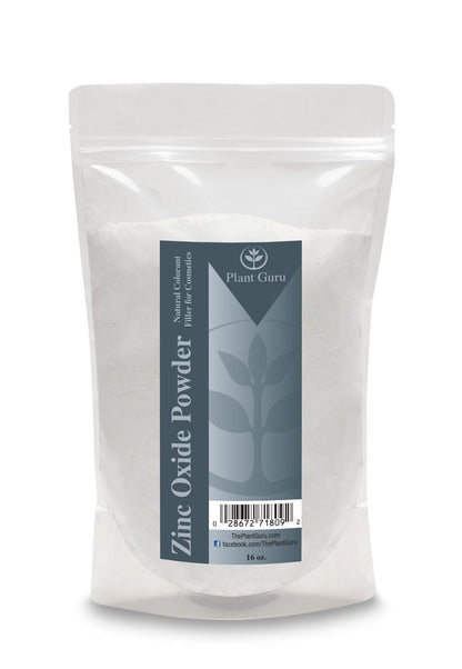 Zinc Oxide Powder 1 lb – Non-Nano, Uncoated, USP Pharmaceutical Grade