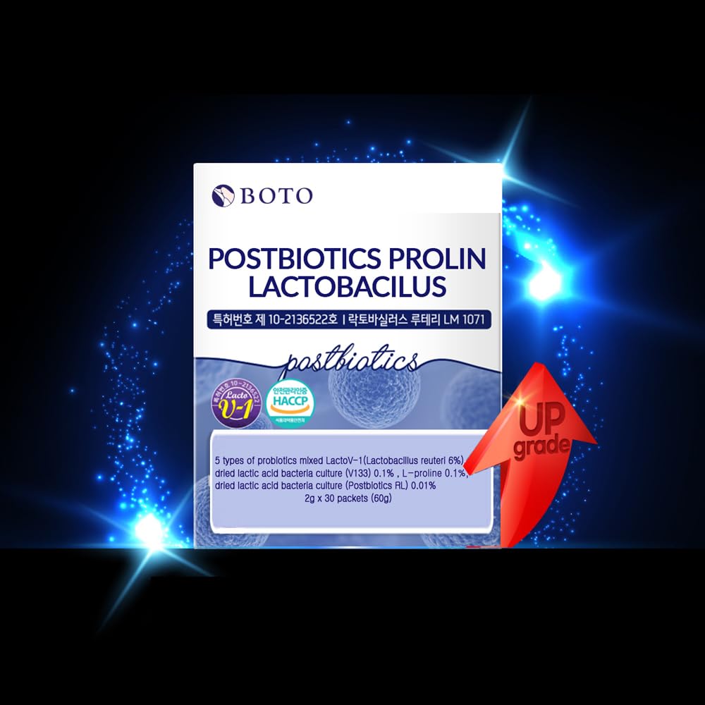 ZIOSTAND BOTO Korean Care Probiotics with Natural Prebiotics & Proline – 1 Month (30 Sachets) PostBiotics