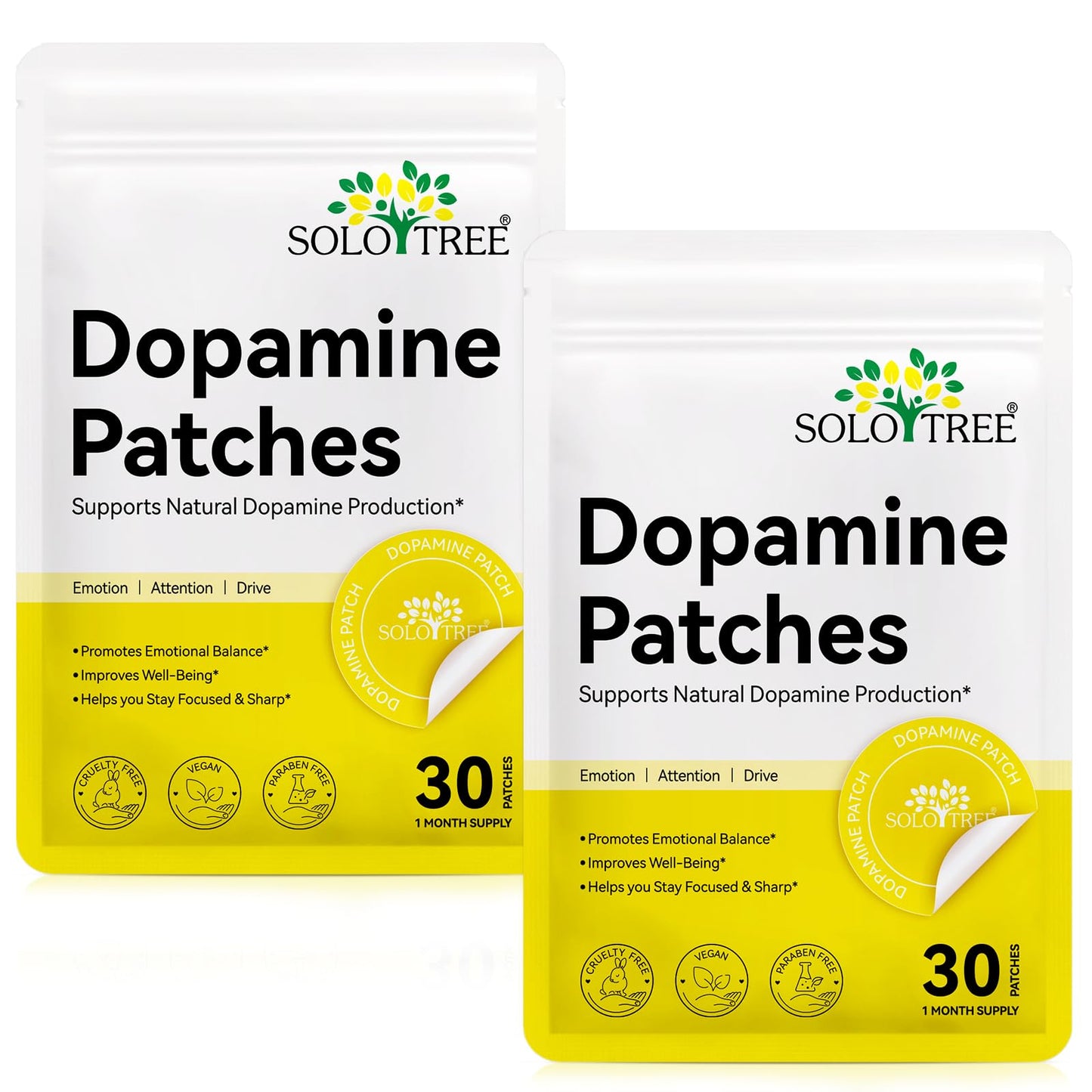 ZIXBMHYJ Dopamine Patches Extra Strength - Mood Support