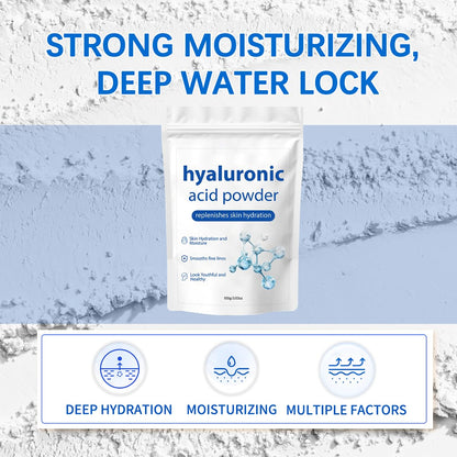 ZTSGU Hyaluronic Acid Powder – Low Molecular Weight for Skin Hydration (1Pcs)
