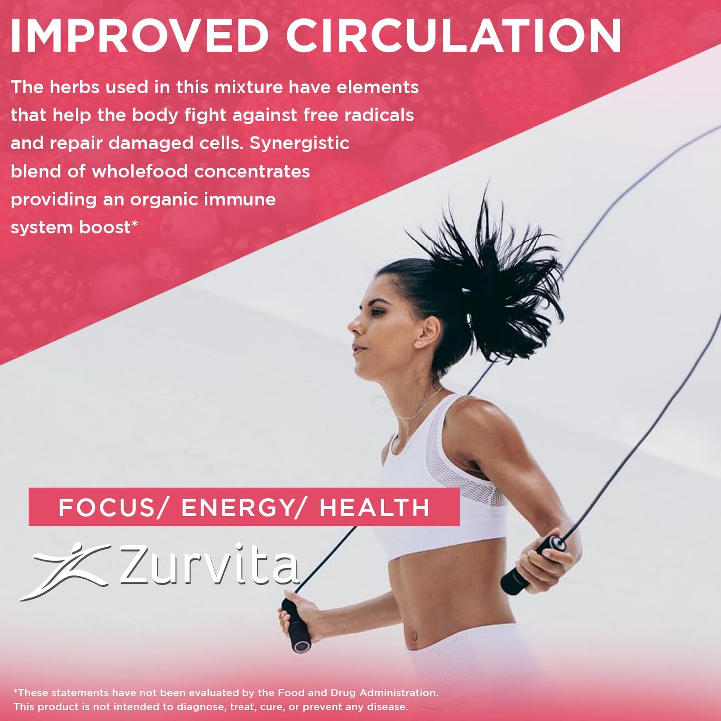 Zurvita Zeal for Life 30-Day Wellness Bag - Wild Berry (Guarana Free) • 420 g