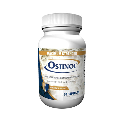 ZYCAL Ostinol Maximum Strength 450mg – Bone & Joint Support | Stem Cell Activation Certified | 30 Capsules