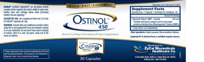 ZyCal Ostinol Standard 450 mg – Bone & Cartilage Support